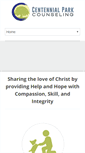 Mobile Screenshot of centennialparkcounseling.com
